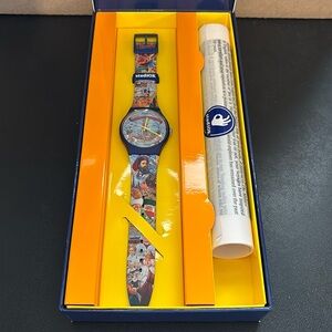 Swatch Watch X Navin Rawanchaikul The Description of the World New Gent